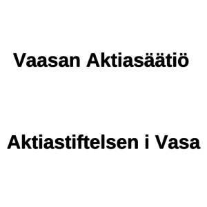 Vaasan Aktiaasäätiö Aktiastiftelsen i Vasa logo